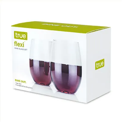 $56.13 • Buy True  Flexi Dine Out  8 Oz. Clear  Wine Glass  Plastic
