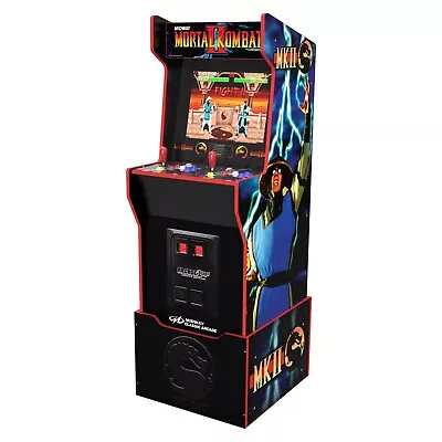 Arcade1UP Mortal Kombat Midway Legacy Arcade With Riser And Lit Marquee • $599.99