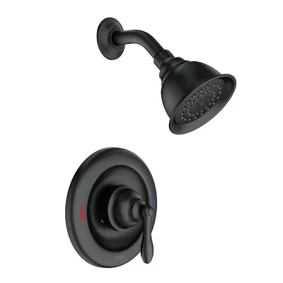 Moen Caldwell Shower Faucet With Valve - Matte Black (82495EPBL) - NEW Sealed.  • $82.50