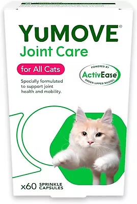 YuMOVE Cat | Joint Supplement For Cats With Glucosamine Chondroitin Green • £14.79