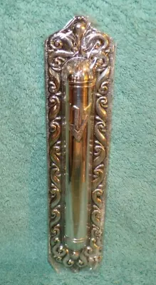 NOS 925 Sterling Silver Mezuzah Case / Cover (no Parchment Scroll) 8 1/8 In • $60