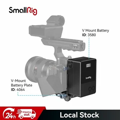 SmallRig Camera V-Mount Battery Mounting Plate +mini V Mount Battery VB50/VB99 • $304.20