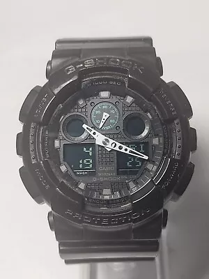 Casio G-Shock Black Green 5081 GA-100MB-1A Watch New Battery • $50