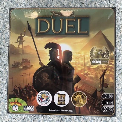 7 Wonders DUEL Stand Alone 2 Player Asmodee ASM SEV07 Repos Card Board Game NEW • £16.17