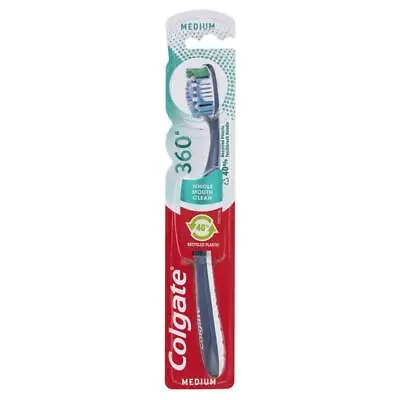 Colgate 360 Whole Mouth Clean Compact Head Toothbrush Medium • $2.99