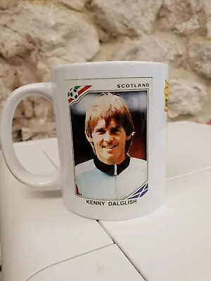 £7.99 • Buy Kenny Dalglish 1986 Scotland World Cup Sticker Cup Mug 1980s Liverpool FC King