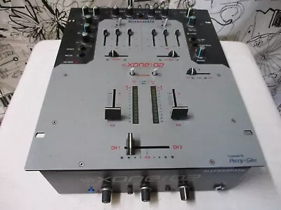 $300 • Buy Allen & Heath XONE 02   2 Channel Battle Scratch Dj  Mixer