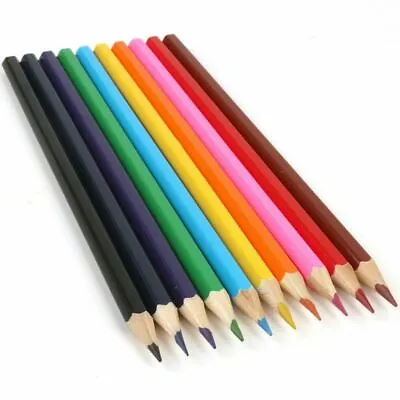 £1.89 • Buy 10 Colouring Pencils Kids Adults Childrens Quality Relaxing Artist Sketching Set