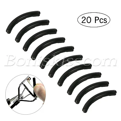 20X Beauty Eyelash Curler Silicone Rubber Refill Pad Replacement Set Makeup Tool • $8.99