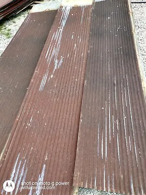 Full Sheet Reclaimed Metal Barn Roofing Tin (d1) • $30