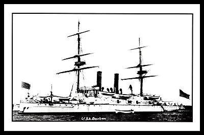 Postcard USS Boston C-3 • $4.75