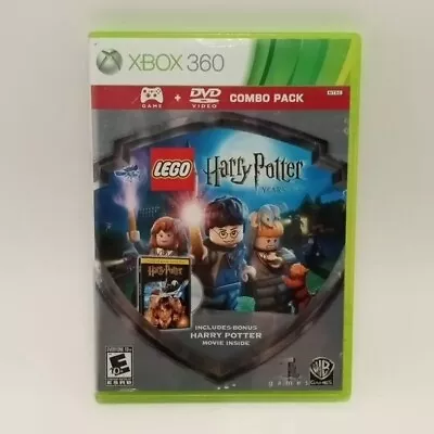 LEGO Harry Potter: Years 1-4 Combo Pack Microsoft Xbox 360 Game & Movie • $4.99