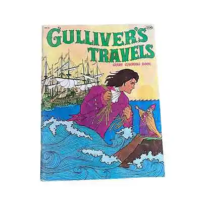 Vintage Gulliver’s Travels Giant Coloring Book  • $12