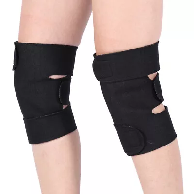 Electric Heated Knee Pad Brace Arthritis Pain Relief Warm Therapy Wrap Belt ABE • $7.55