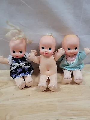 Magic Nursery Doll Lot Triplet Babies Brother Sister Boy Girl Vintage 1992 • $15.80