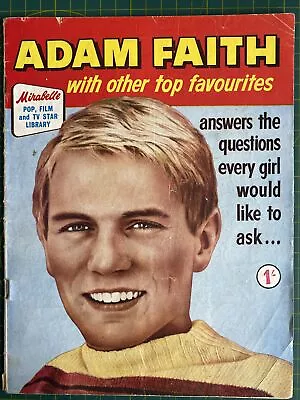 Adam Faith Rare 1960’s Magazine • £0.99