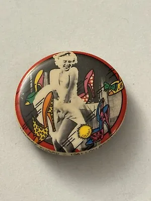 Marilyn Monroe Actress Movie Star Vintage Button Pin AV1S • $15