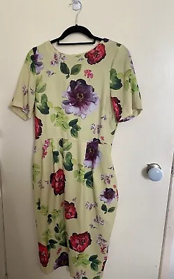 $26 • Buy Asos Floral Dress Size 12