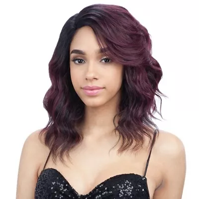 $28.75 • Buy Chasty - Freetress Equal Invisible L Part Synthetic Full Wig Medium Wavy