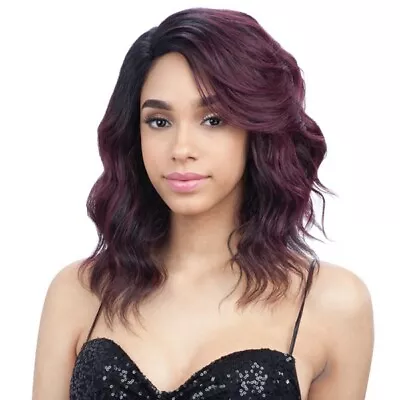 $29.29 • Buy Chasty - Freetress Equal Invisible L Part Synthetic Full Wig Medium Wavy