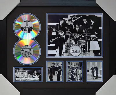 The Beatles Signed Memorabilia Framed 2 Cd Limited Edition V2 #b • $120