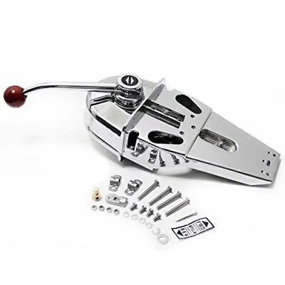 Single Lever Engine Control Teleflex Morse MT2 MT3 33C Style Dual Action Silver • $149.39