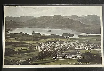 £0.50 • Buy Lake District Cumbria Derwentwater Keswick Vintage Postcard,posted 1938 Stamp.