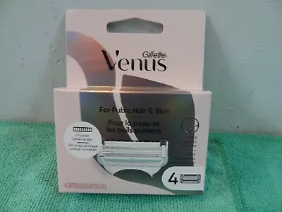 Gillette Venus For Bikini Pubic Hair And Skin Women Razors 4 Cartridges - New • $11