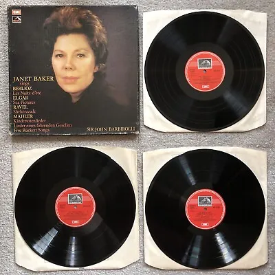 Janet Baker Sings - John Barbirolli - EMI 3x Stereo LP Box - SLS 5013 • £5.99