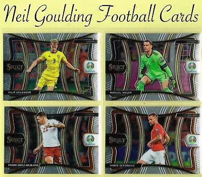 Panini SELECT SOCCER UEFA EURO 2020 ☆ 'MEZZANINE' ☆ Football Cards #101 To #176 • £0.99