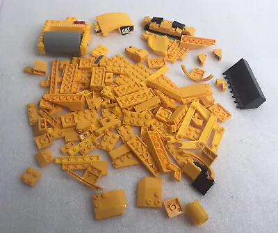 Megabloks Yellow Mix Parts Block CAT TRUCK Roller • $14.99