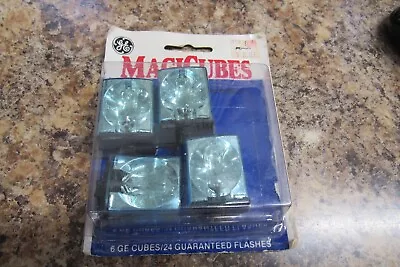 Vintage GE General Electric Magicubes Magic Cube Flash Set Of Four • $5.99