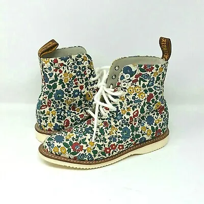 $87.81 • Buy Dr. Martens × Liberty Evan Flower Pattern Ladies Boots UK5 US7 EU38