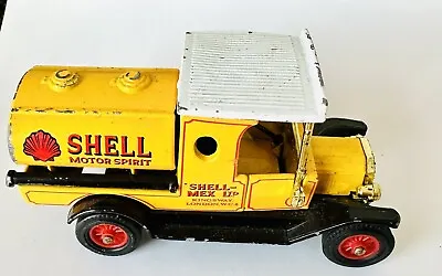 1986 MATCHBOX MODELS OF YESTERYEAR Y-3 1912 Ford Tanker Shell Oil Gas Toy • $10