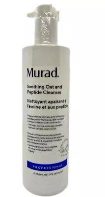 Murad Soothing Oat & Peptide Cleanser 400ml / 13.5 Fl Oz JUMBO Size NEW & SEALED • $43.99