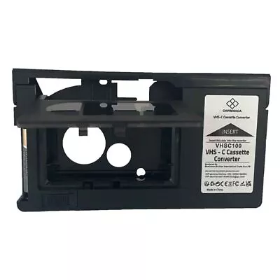 Cassette Adapter VHS-C Cassette Adapter  Half-size Video Cassettes • $50.36