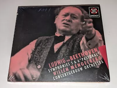 *NEW/SEALED* Willem Mengelberg  Beethoven Symphonies 5 & 6 Pastoral CD Teldec • $5.99