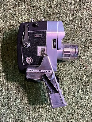 Vintage Bell & Howell Magazine 8mm Movie Camera Duo-Speed Zoomatic W/case • $30