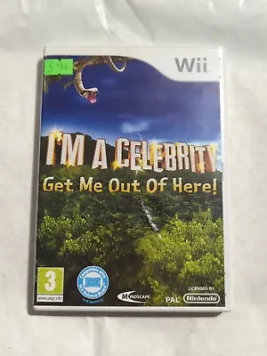 I'm A Celebrity... Get Me Out Of Here (Nintendo Wii 2009) With Manual Vgc • £3.94