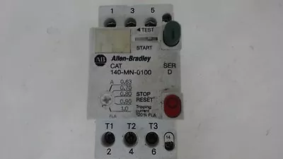 Allen-Bradley 140-Mn-0100 Manual Motor Starter Series D 25A 600V 3Ph • $15