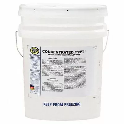 Zep 38735 Truck And Trailer Wash Brushless Wash Concentrate Pail 5 Gal Liquid • $148.99