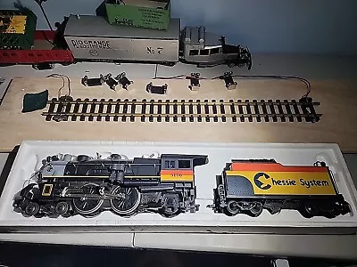 Lionel Large G-scale 4-4-2 Steam Locomotive And Tender Chessie System TESTED • $325