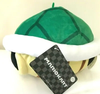 Mario Kart Plush Green Turtle Shell New. Official. Soft. Large 10  X 7  • $23.99