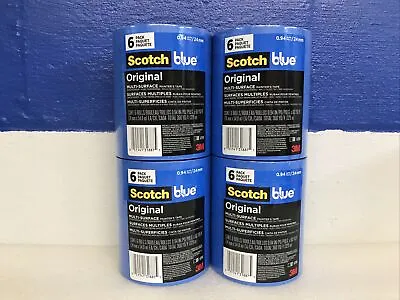 3M Scotch Blue Painters Tape 0.94” X 60 Yds Multi-Surface Lot Of 24 Rolls New • $77.99