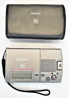 SONY MiniDisc MD Mini Disc Walkman Player Voice Recorder MZ-B3 - Bad Speaker! • $79.99