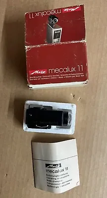 Metz Mecalux 11 Control Unit For Slave Flash Nr. 022185 - New Old Stock • $24.99