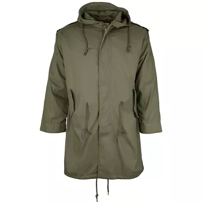 50's Military Inspired Rothco M51 Fishtail Parka - Olive Drab- 100% Cotton- New • $149.28