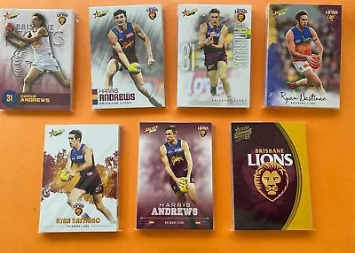 AFL Brisbane Lions Common Team Sets - Select Teamcoach Footy Stars Incl 2020 • $1