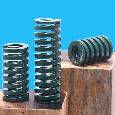£2.04 • Buy Green Heavy Load Duty Die Spring Mould Compression Springs ID 4-20mm OD 8-40mm