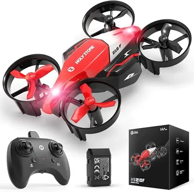 Holy Stone HS210F Mini RC Drone Quadcopter - Red • $29.99